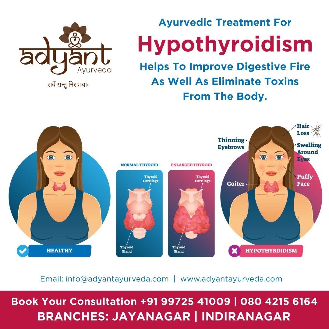 Ayurvedic Treatment for Hypothyroidism: Causes, Symptoms, Herbs and Diet