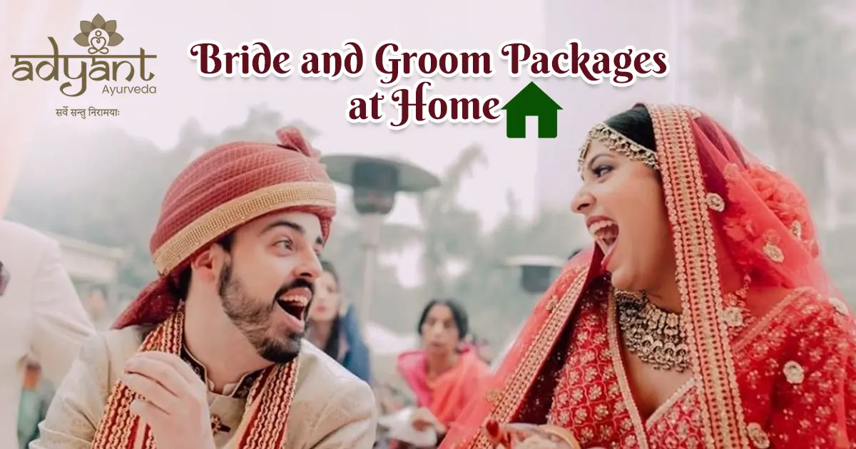 Bride and Groom Packages at home