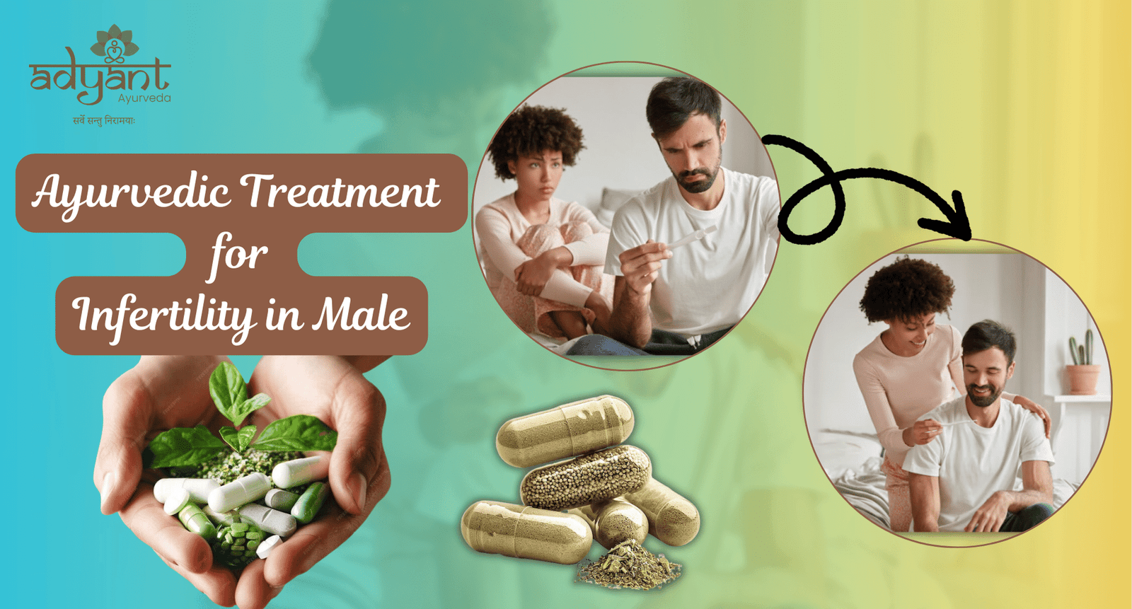 Read more about the article Ayurvedic Treatment for Male Infertility: Causes, Symptoms, Remedies and Therapies