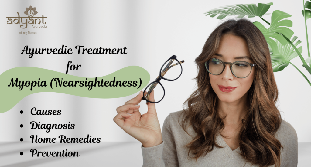 Ayurvedic Treatment for Myopia (Nearsightedness): Causes, Diagnosis, Home Remedies & Prevention