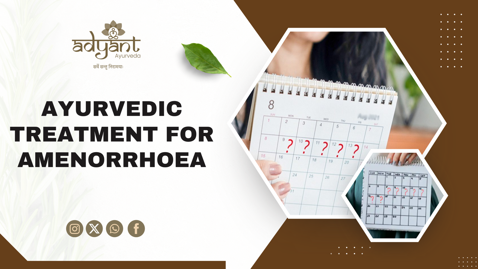 Ayurvedic Treatment for Amenorrhea (Anartava/Nashtartava)