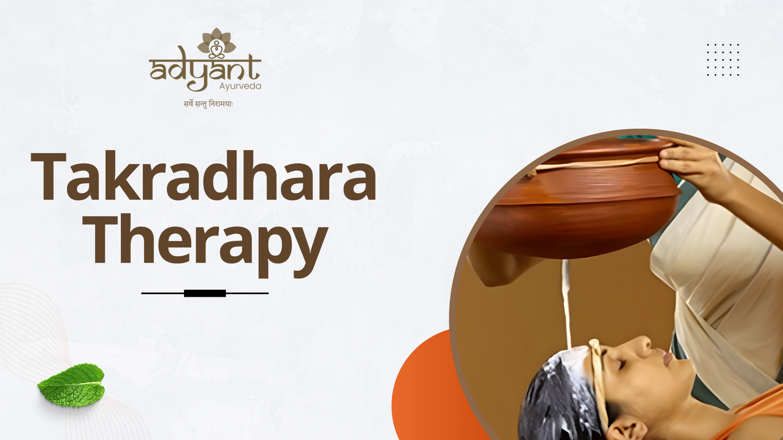 Takradhara Treatment in Bangalore – Adyant Ayurveda