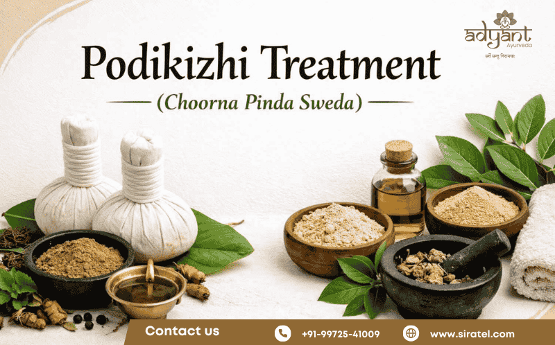 Podikizhi Treatment (Choorna Pinda Sweda) - Ayurvedic Pain Relief Therapy | Adyant Ayurveda