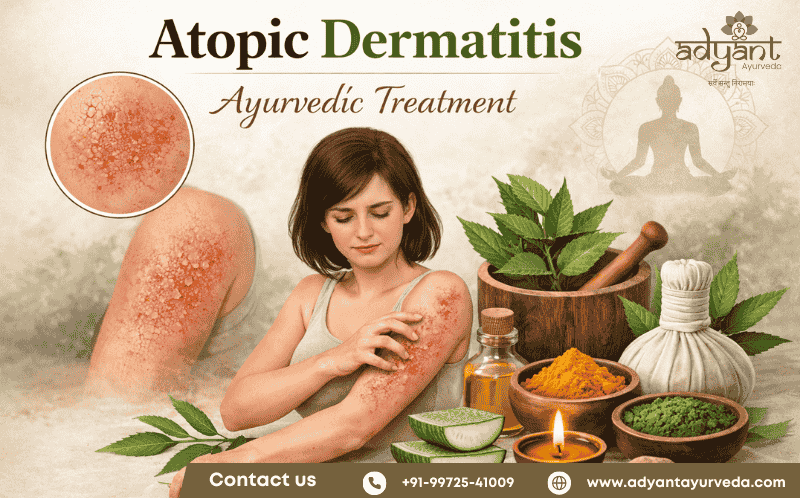 Read more about the article Atopic Dermatitis Ayurvedic Treatment: Natural Eczema Relief & Cure