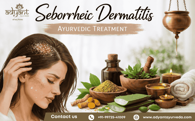Ayurvedic Treatment for Seborrheic Dermatitis: Natural Relief for Dandruff & Itchy Scalp